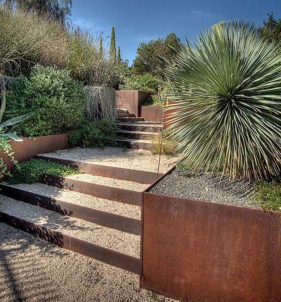 大安耐候钢花园围边